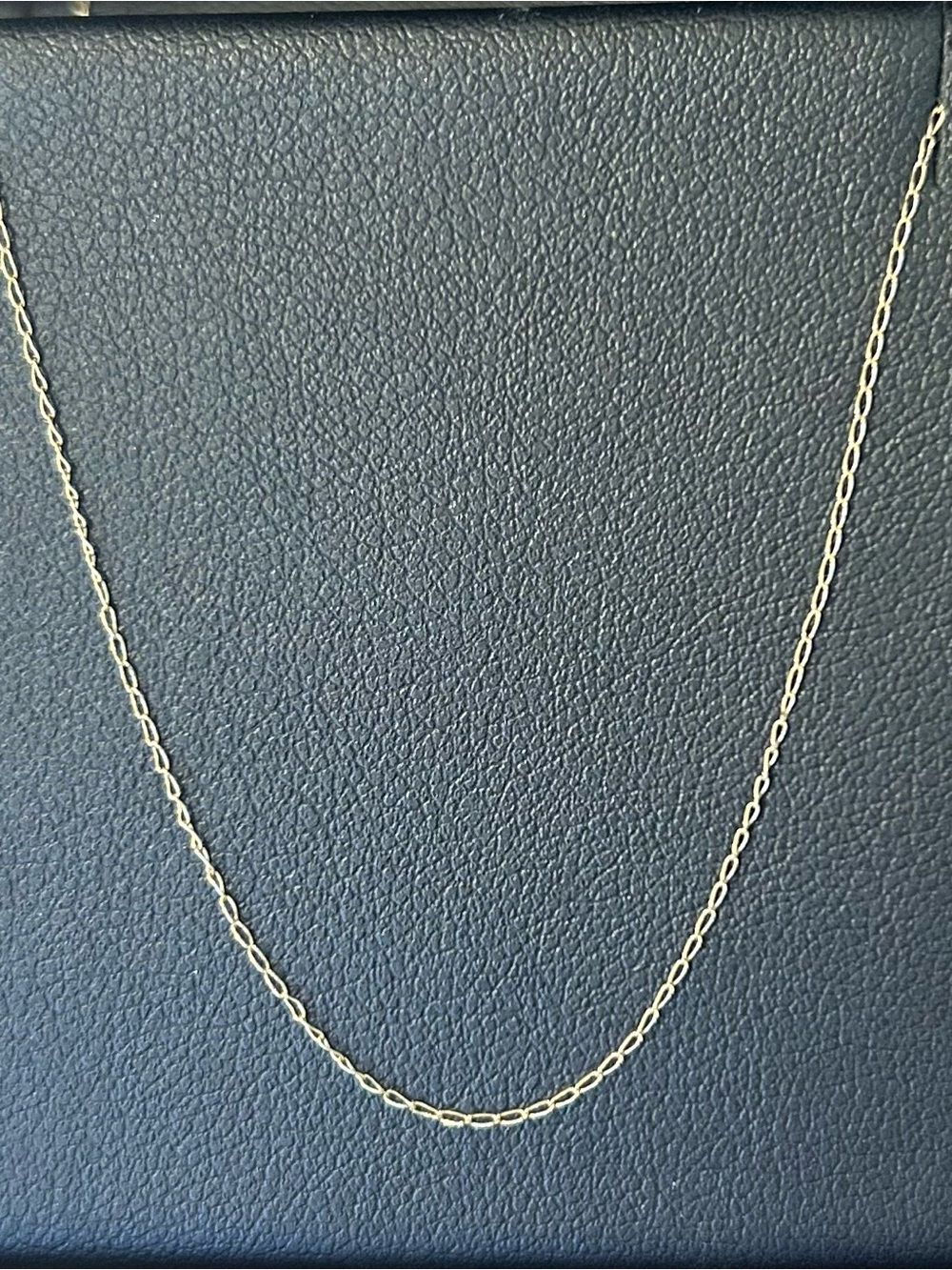 Delicate 14K Yellow Gold Link Chain Necklace- 17” Length